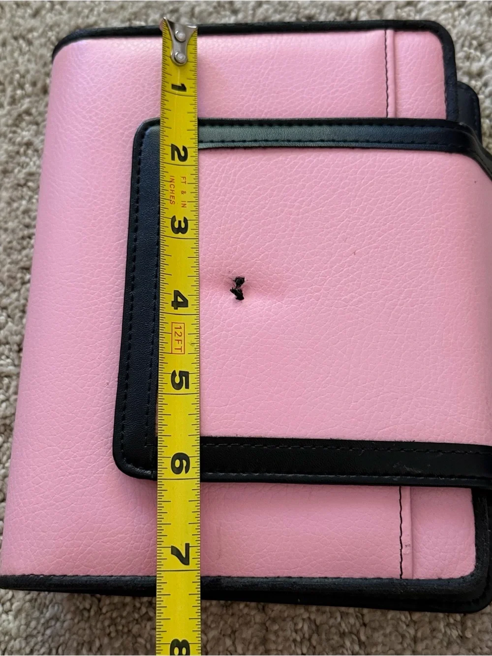 Franklin Covey 365 Pink Compact Planner 5.5”x 7.5” Magnetic Closure 1 inch READ